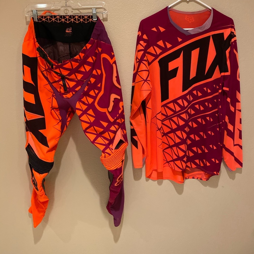 Men’s motocross gear.
